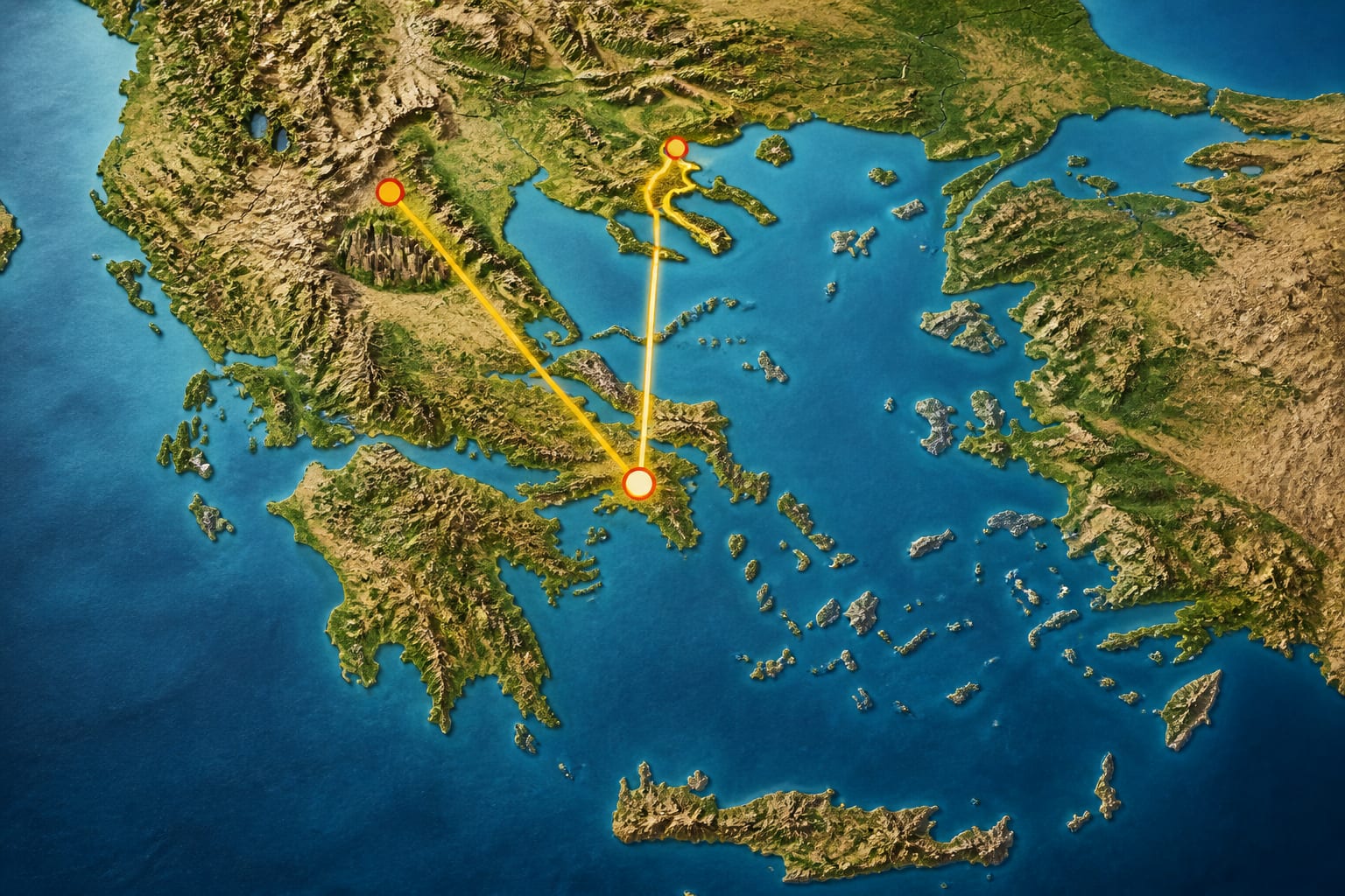 Circuitele cu autocarul în Grecia includ Atena, Meteora și Halkidiki pentru o vacanță organizată mai ușor