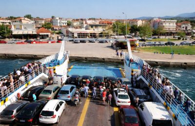 Regula de 40% la baterie rămâne valabilă pe feribotul spre Thassos în sezonul 2026