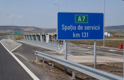 Ce dotări au noile spații de servicii de pe A7 și când se deschide circulația pe tronsonul Bacău-Focșani