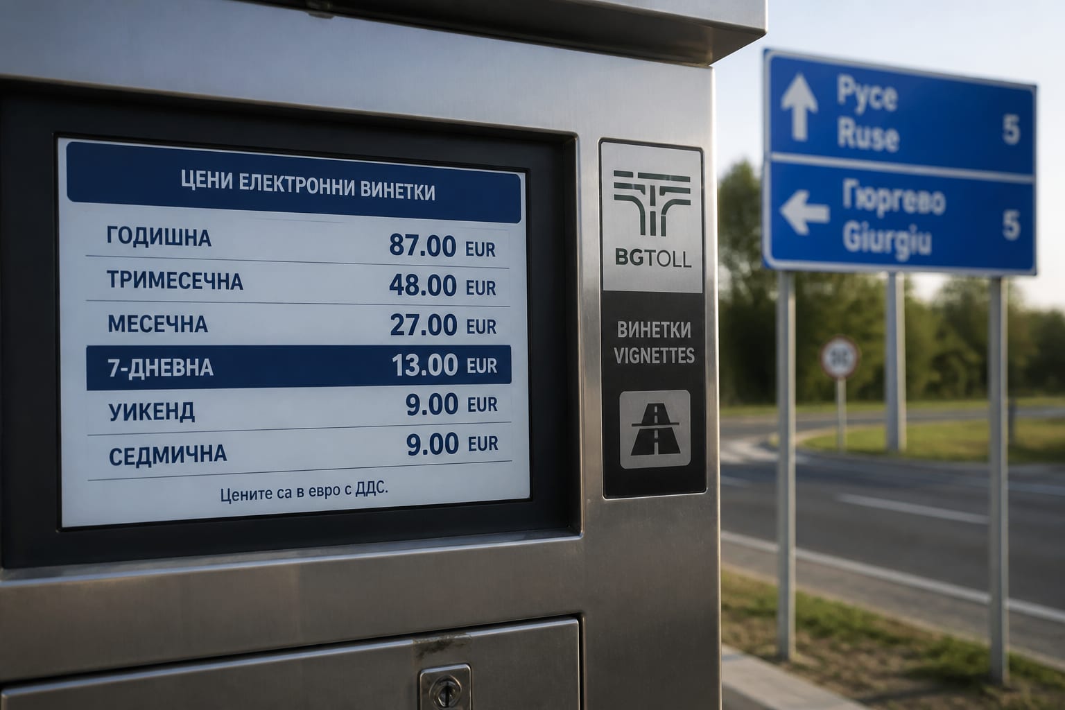 Vinieta din Bulgaria se scumpește cu 30% din august 2026, iar drumul prin trei țări vine cu reguli diferite