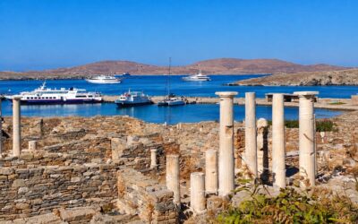Delos se scufundă cu aproape un centimetru pe an. Ce amenință vestigiile de lângă Mykonos