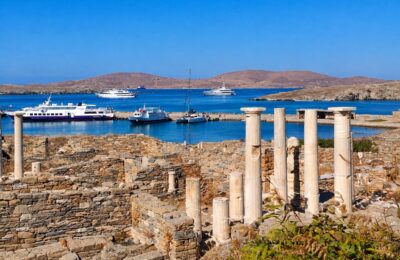 Delos se scufundă cu aproape un centimetru pe an. Ce amenință vestigiile de lângă Mykonos